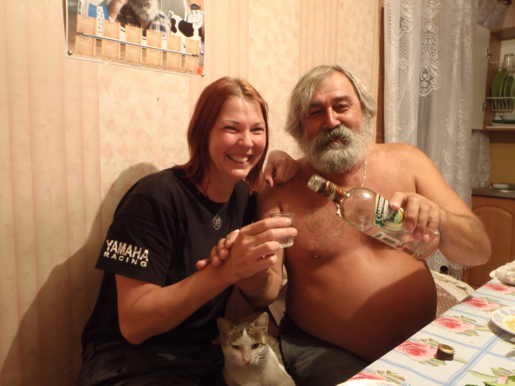 Russia on the way to Irkutsk: Niet&nbsp;Vodka