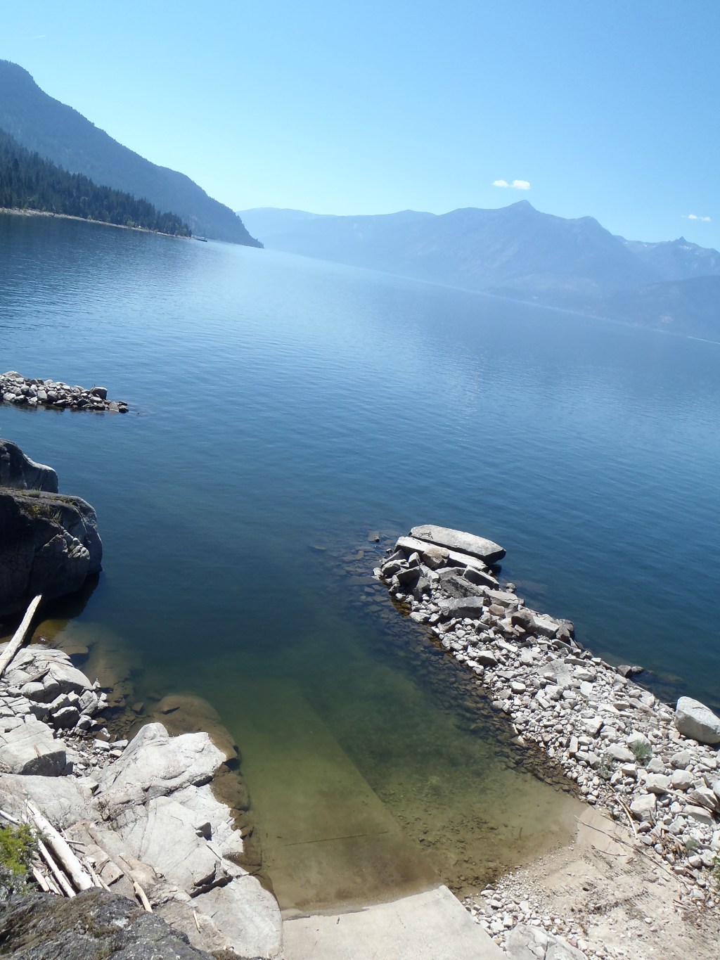 Canada British Columbia: Toad Rock campsite in Kootenay&nbsp;bay
